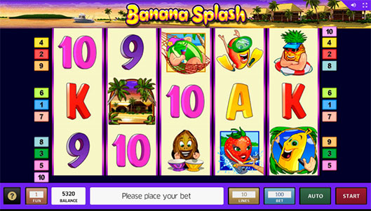 Banana Splash слот